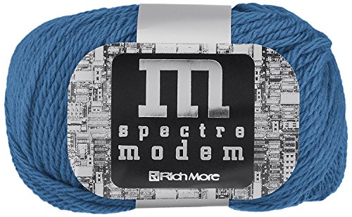 リッチモア スペクトルモデム 毛糸 極太 Col.23 ブルー 系 40g 約80m 2098