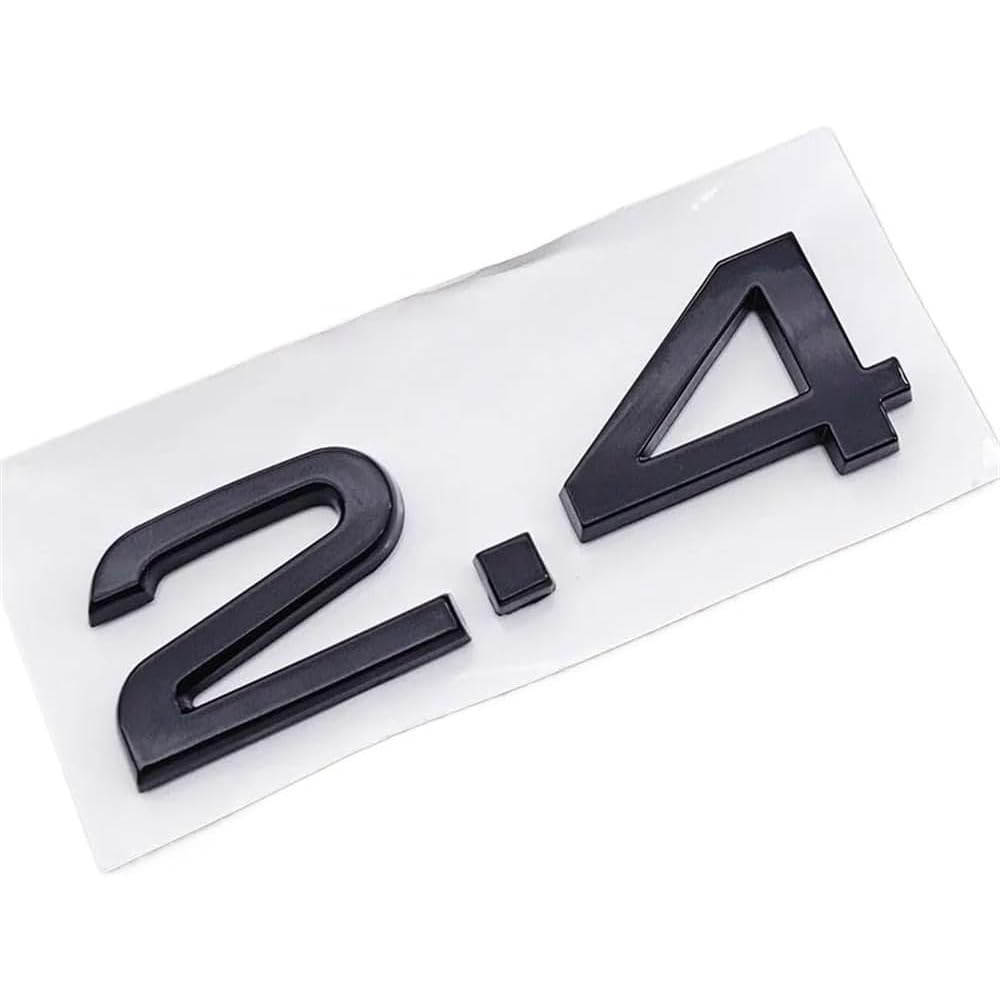 Mauxpiao G Compatible With Abs Car Logo 1.9 2.0 2.8 3.0 4.2 Tdi 3.6 Sticker Trunk Emblem Rear Badge Rewr/G/A