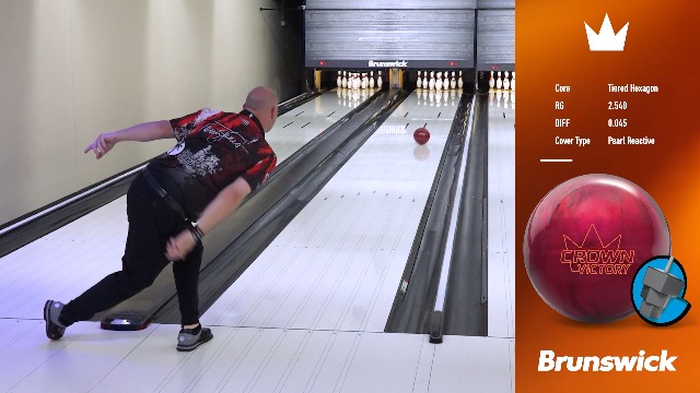 Amazon.com : Brunswick Crown Victory Pearl Bowling Ball (12