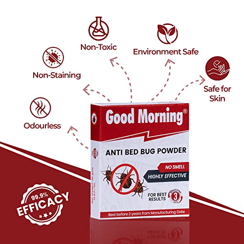 Good Morning Bed Bug Killer Powder Concentrate, Makes 5 Liters Spray (Pack of 5) (Image - 3)