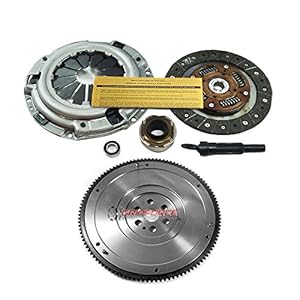 Exedy Clutch Kit 08012 – EFT OE Flywheel For 1989-1991 Honda Civic CRX with 1.5L, 1.6L D15 D16 SOHC Engine – Smooth Engagement & Enhance Power Transfer – Durable & Reliable – 12 Month Brand Warranty
