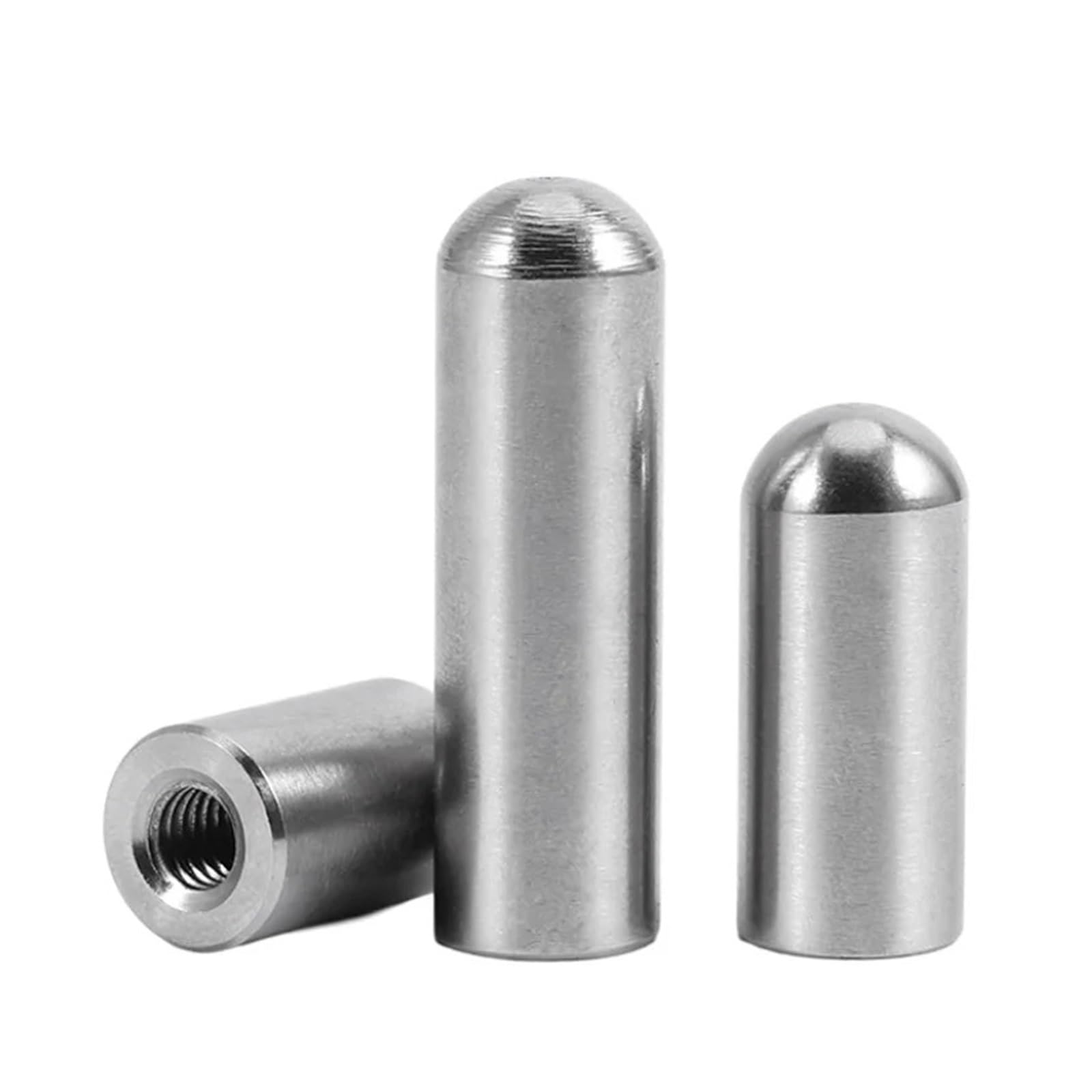 Dyyeuavt 50Mm M2.5 304 A2 Stainless Steel Internal Thread Cylindrical Pin Tooth Positioning Cylinder Location Dowel(50Mm)