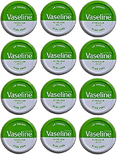 Image of Vaseline Lip Balm 20g /0.705oz (12x20g /0.705, Aloe Vera)