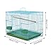 Nazada Small Bird Cage,for Small Birds and Canaries,Portable Bird Carrier,Equipped Feeders,Portable Birds Carrier,for Parakeets