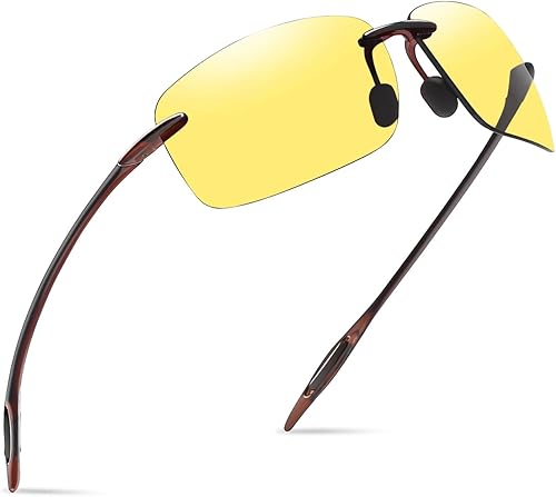 Miniatura 124 de JULI - Lentes de sol deportivos para hombres y mujeres, marco sin montura Tr90 para correr, pesca, golf, surf, conducción, MJ8009