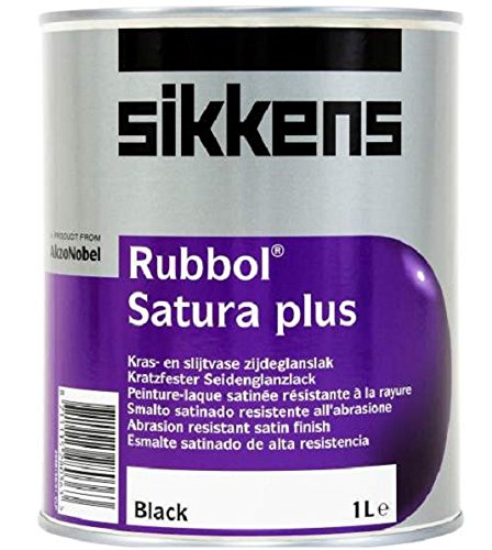 SikkensRubbol Satura Plus- Black 1L Litre Fast Postage