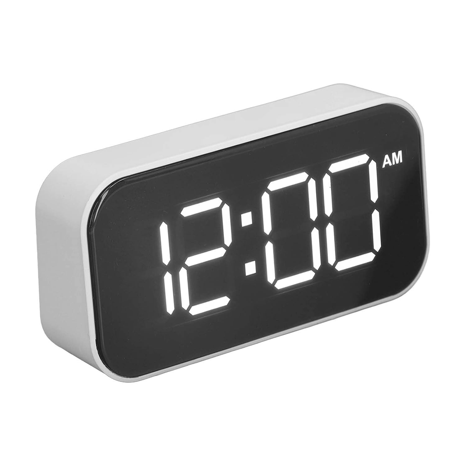 Buy Mirror Bedroom Alarm Clocks, Large Number Full Mirror Digital Alarm