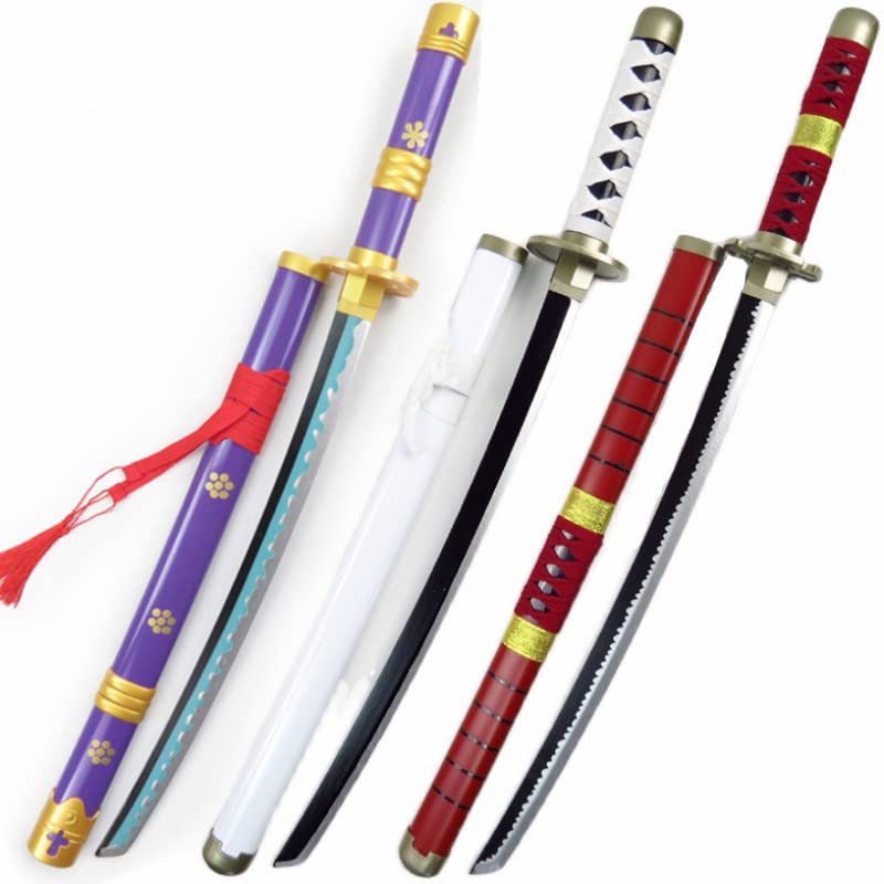 Amazon | 海賊 二刀流 三刀流 木製 刀 剣 武器 模造刀 模擬刀