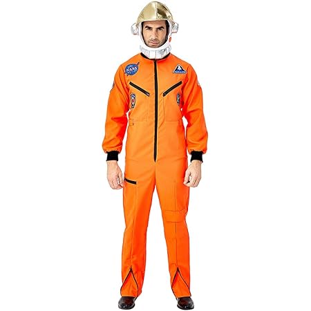 送料無料 早い者勝ち ハロウィン 宇宙飛行士 ホワイト コスチューム オレンジ コスプレ衣装 大人男性用 飛行士 宇宙服 受賞店舗 Www Eyewitnessnewsindia Com