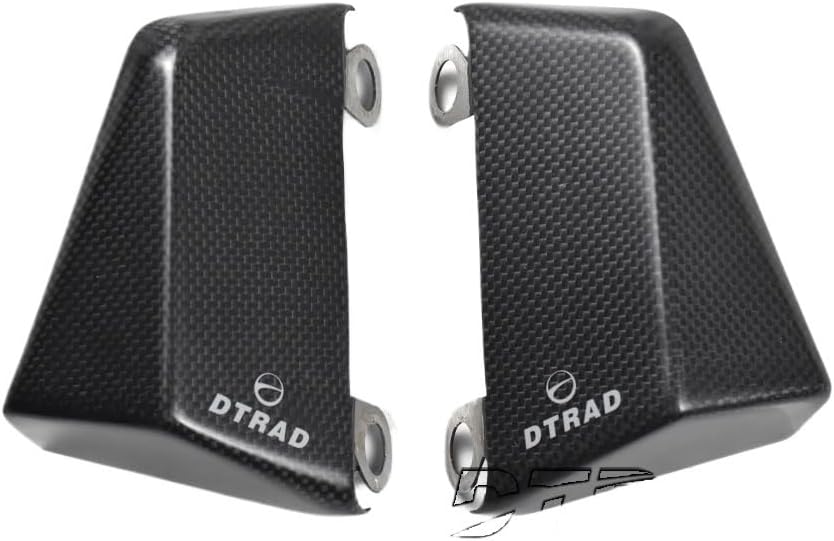 Z włókna węglowego 100MM przedni hamulec tarczowy przewody dolotowe powietrza chłodzącego zacisk chłodnicy pasuje do Bmw S1000R 2014-2026 Brake Cooling Mounting(Matte Plain)