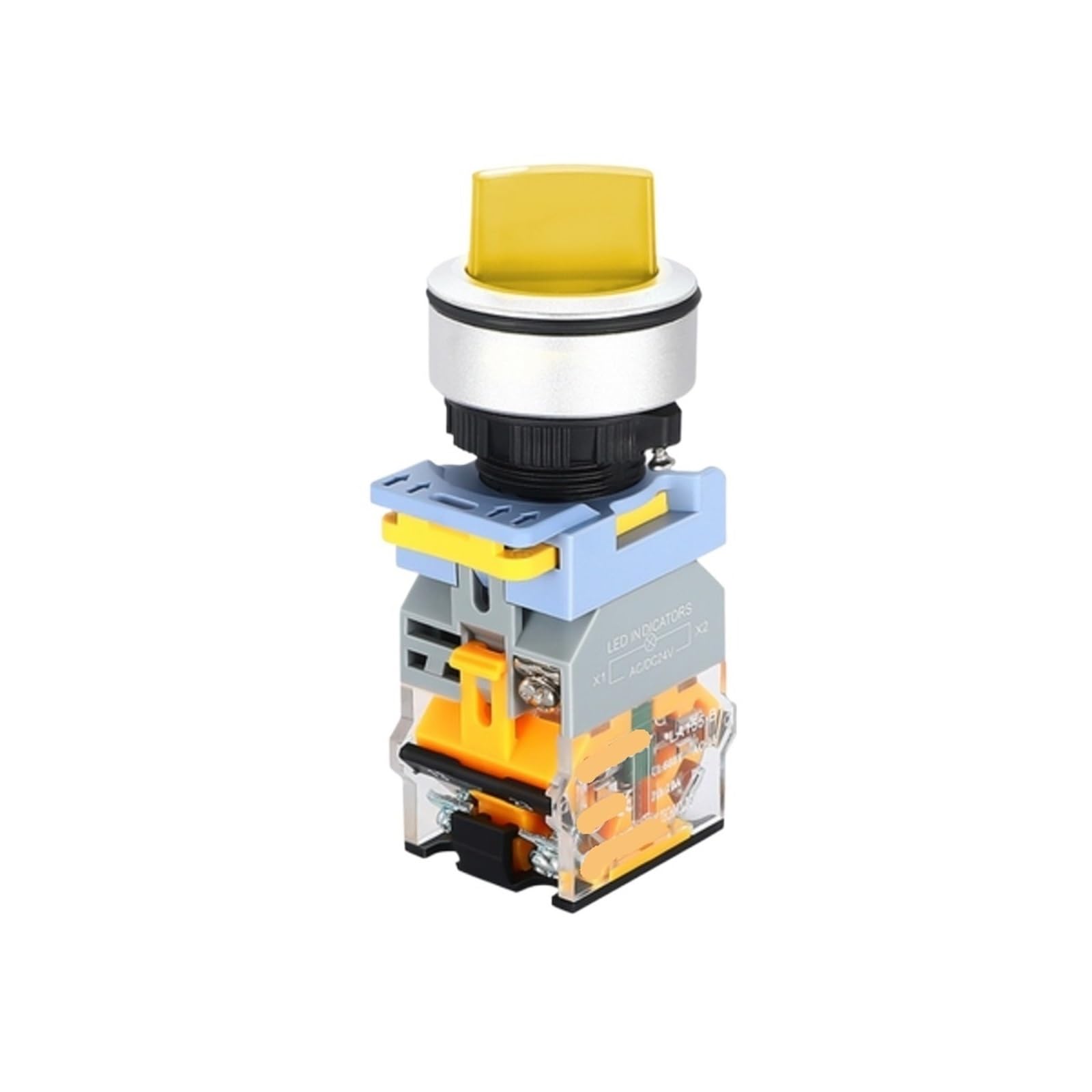 Sélecteur 10A de commande de machines avec interrupteur rotatif momentané 110V