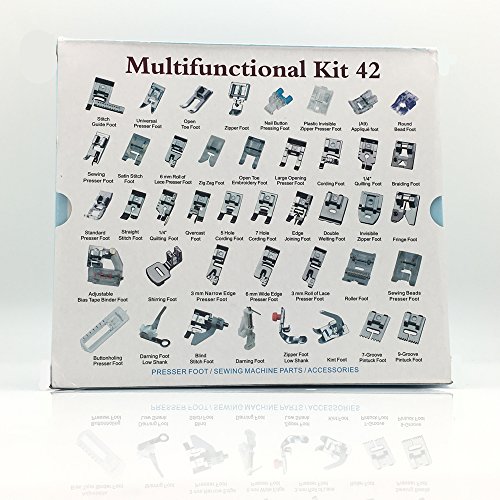 Set de 42 piezas para máquina de coser baja altura miniatura 3