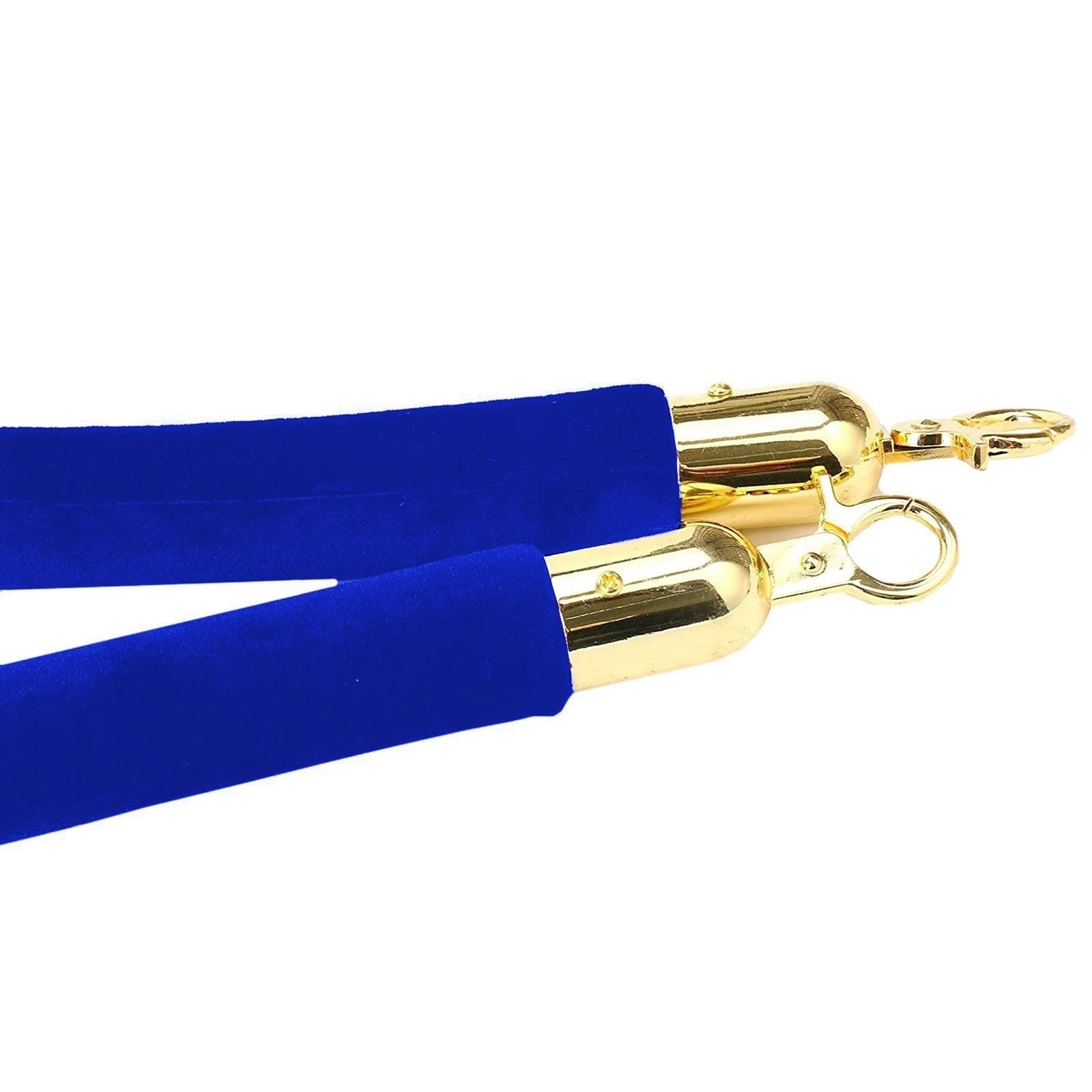 Guardrail rope， Barrier Ropes for Crowd Control, Hotels/Theaters Industrial Stanchion Rope, for Red Carpet/Filmroom/Wedding/(Blue,Length 2.2M/7.2Ft/86.6In)
