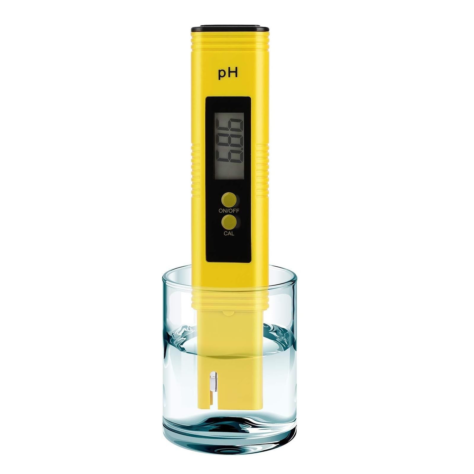 JVDDI PH Meter 0.01 High Precision for Water Quality Tester with 0-14 Measurement Range