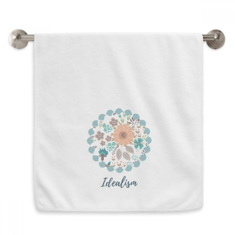 Serviette débarbouillette fleur d'oranger pour votre routine bien-être