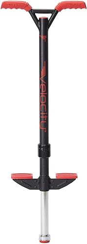 Flybar Velocity Pro Trick Pogo Stick para niños y adultos, viene en pequeño (40-80 libras), mediano (80 a 160 libras) o grande (90 a 180 libras)