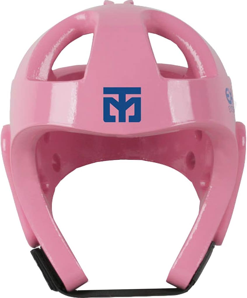 MOOTO Korea Taekwondo Extera S2 Headgear MMA Martial Arts Kickboxing Boxing Karate Head Protector Guard Gear WT Injury Prevention (4. Pink, 1. X_Small)