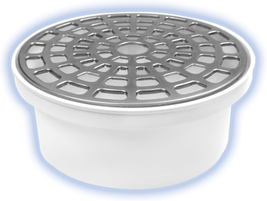 FLEXIMATIC 2264 Universal Strainer with Stainless Steel Cover for 2", 3" and 4" Direct Pipe, Odor Checked