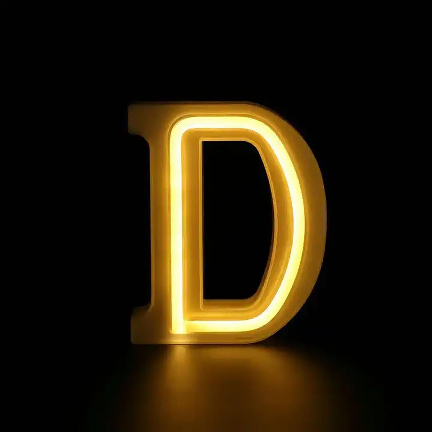LED Marquee Letter Lights, Light Up Letters Glitter Alphabet Letter Sign Battery Powered for Night Light Birthday Party Wedding Girls Gifts Home Bar Christmas Decoration