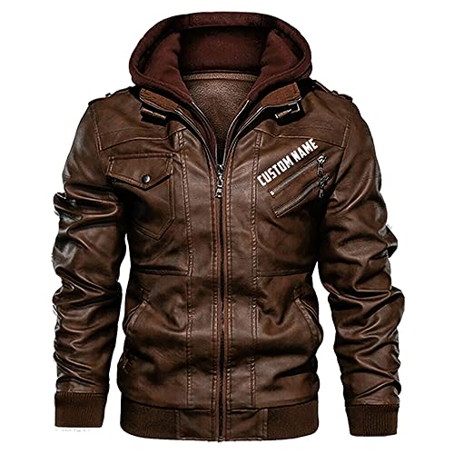 Christian Inspirational Gifts Jesus Saves Cross on Fire Personalized Customize Men Leather Vest Jacket3