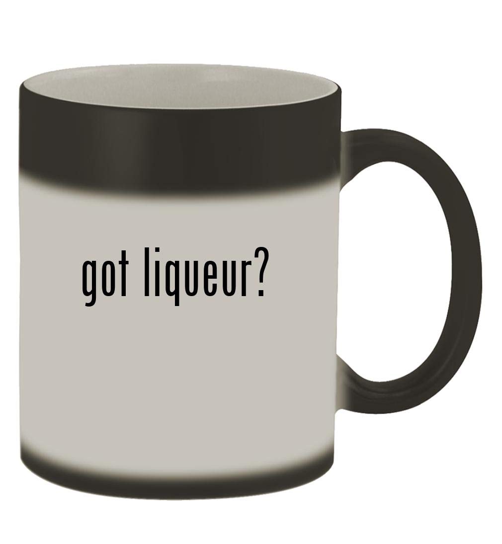got liqueur? - 11oz Magic Color Changing Mug, Matte Black