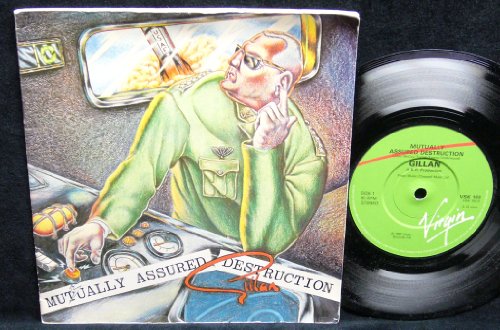 Mutually Assured Destruction (UK first pressing vinyl single in booklet sleeve)