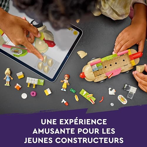 42633 Le food truck de hot dogs LEGO® Friends - vue 9