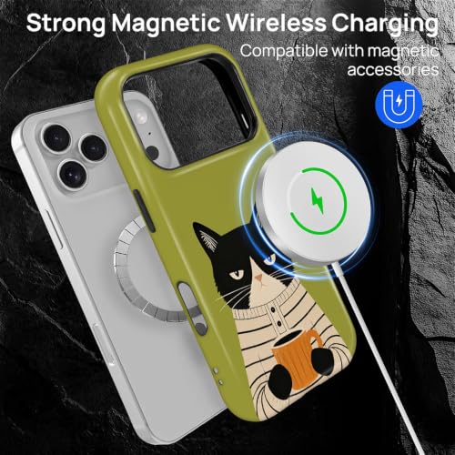 Coque iPhone 16 Plus antichoc compatible MagSafe couverture complète double couche mate - 3