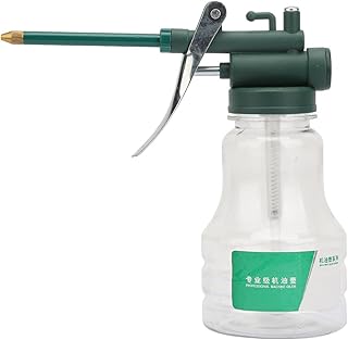 Transparent Oil Cans Oil Can Pump Oiler Oil Squirt Can High Pressure Transparent Pump Oiler Spray Gun Long Beak Lubrication Oil Can Pot