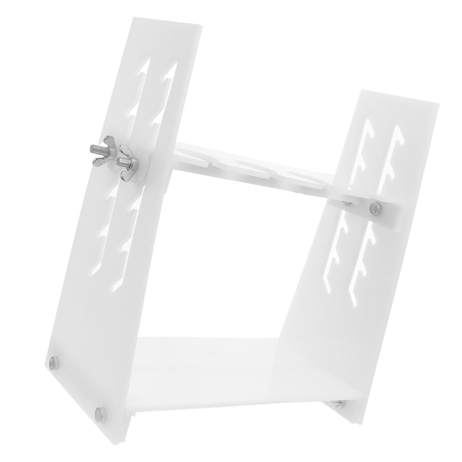 Soporte para Embudos de Laboratorio de 4 Orificios, Altura Ajustable