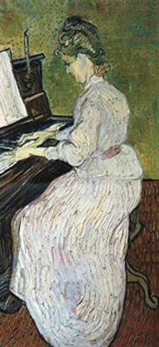 Marguerite Gachet at the Piano,Vincent Van