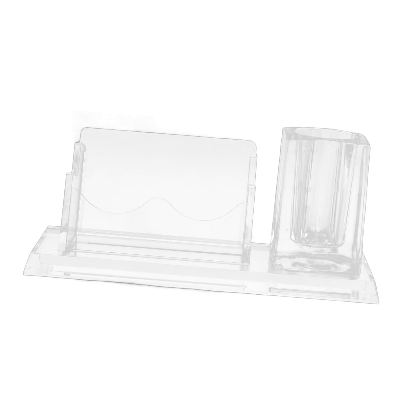 Support élégant pour bureau transparent idéal pour espace de travail branché