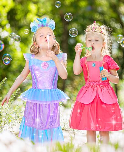 Disfraz de princesa para niñas 3 a 6 años miniatura 6