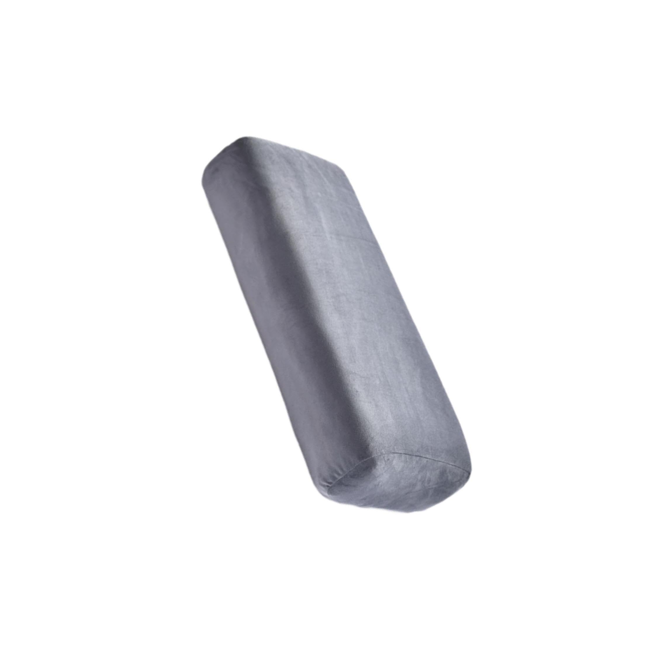 Yoga Bolster Kissen, leicht, waschbar, Stützkissen für Entspannung und Haltungsverbesserung. Produktabmessungen: 65 cm x 25 cm x 15 Leicht und