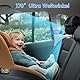 VASTEND Autospiegel Baby Rücksitz, 5’’ Spiegel Auto Baby Rückbank Kamera, 1080P Nachtsicht Auto Rückspiegel Monitor, 170°Weitwinkel, Einfache Installation für Babys(Unterstützt 2 Kameras)