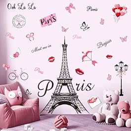 Paris Tower Wall Stickers...