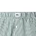 Lacoste Men's Striped Cotton Poplin Boxers, 3-Pack (Amazon Exclusives), Green/White/Sinople/Black, Small