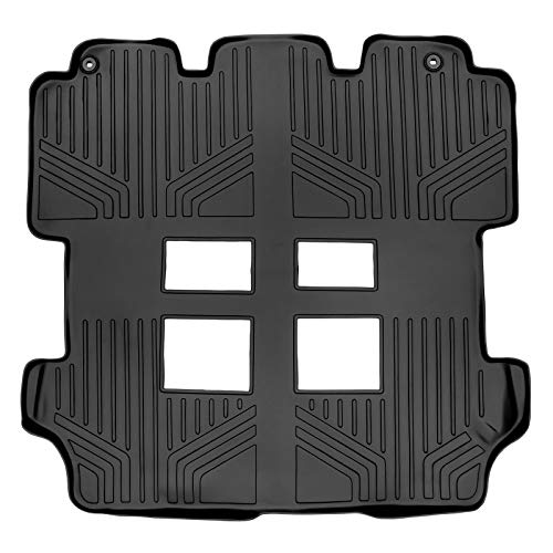Best Deal SMARTLINER Custom Fit Floor Mats 2nd and 3rd Row Liner Black for 2011-2017 Honda Odyssey