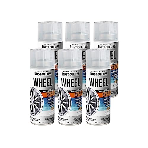 Image of Rust-Oleum High Performance Wheel Spray Paint, Gloss Clear