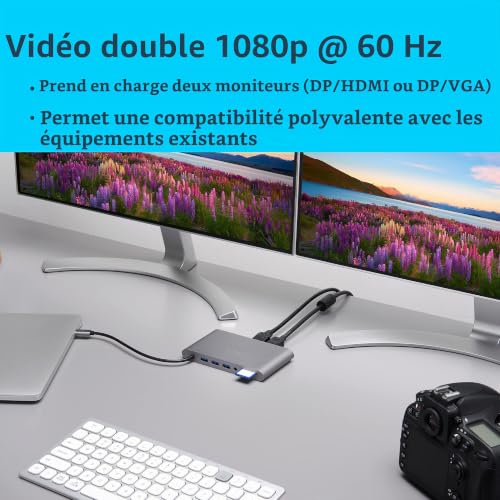 Kensington Kensington UH1440P USB C Mobile Dock - vue 9