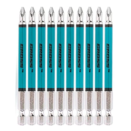 GROSS Bits Phillips Encaixe 1/4 Pol Comprimento 70 Mm Ponta 1/4//