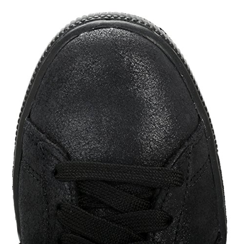 Image of PUMA Suede Classic, Women's Low-Top Sneakers, Black /Steel Gray, 8 UK