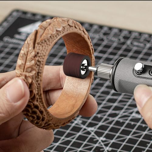 Afantti Mini Multifunktionswerkzeug Kabelgebundene Elektrisch Schleifmaschine Rotationswerkzeug Schleifer mit | 101 Zubehörteilen | für Kleine Bastelarbeiten und Projekte