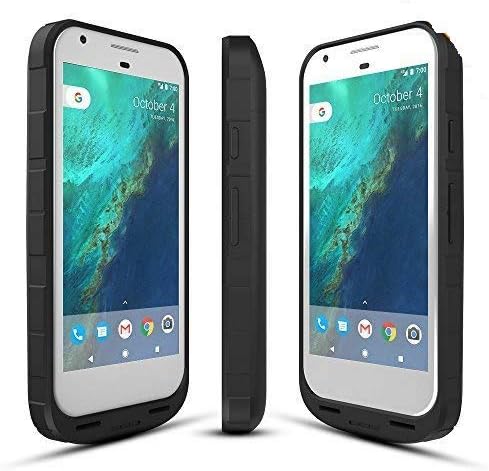 BrexLink (Updated Version) Google Pixel Battery Case, 4000mAh Charger External Battery Pack with LED Indicator, USB Type C Compatible, Protective Charging Power Case Pack for 5 inch Pixel