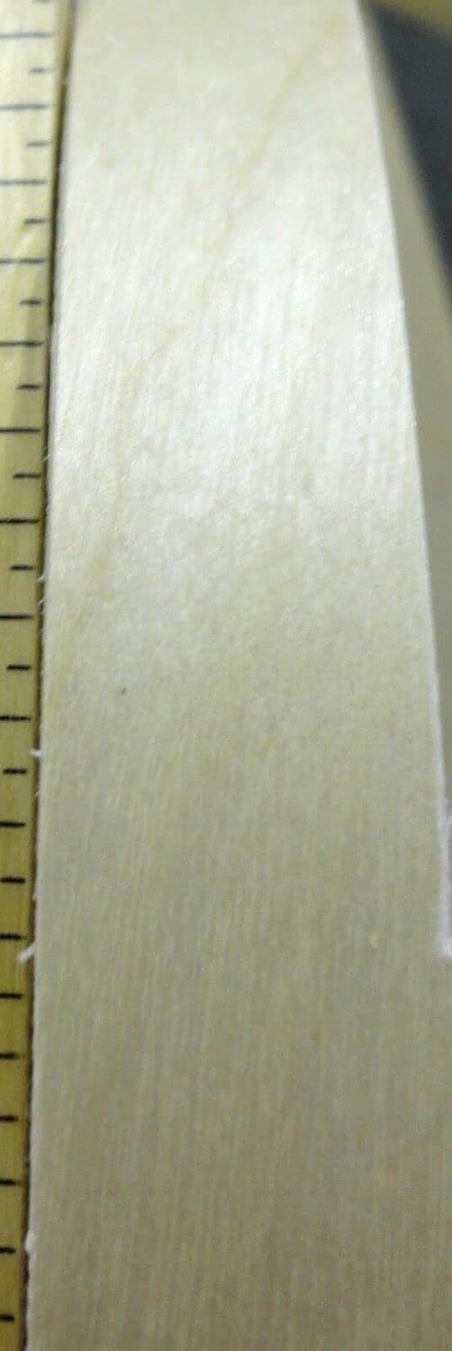 Birch Wood Veneer edgebanding roll 5" x 120" with preglued Adhesive hot melt