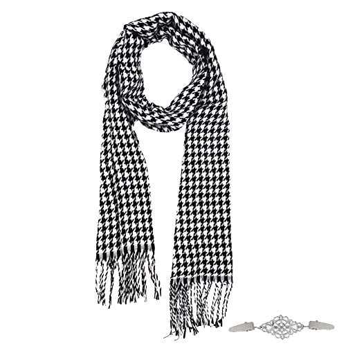 Bufanda Hombre, Bufanda Pata Gallo Suave Cómoda Bufanda