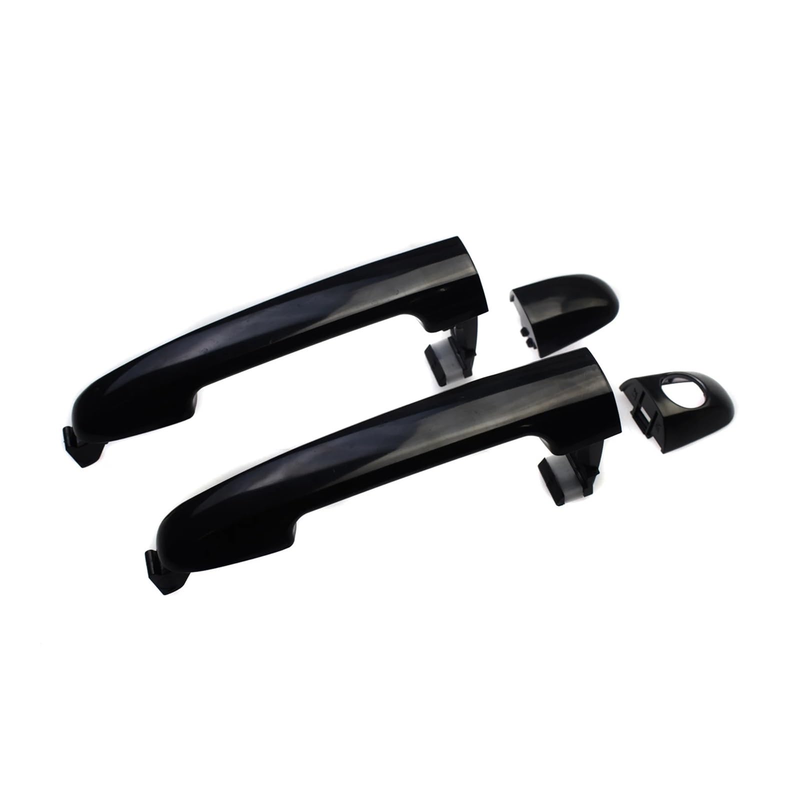 Maioily Black Car Door Handle Exterior Car Door Handle For Hyundai Sonata(,2*Front)