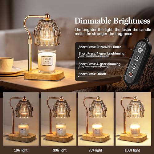 Candle Warmer Lamp with Timer Dimmer - image 2