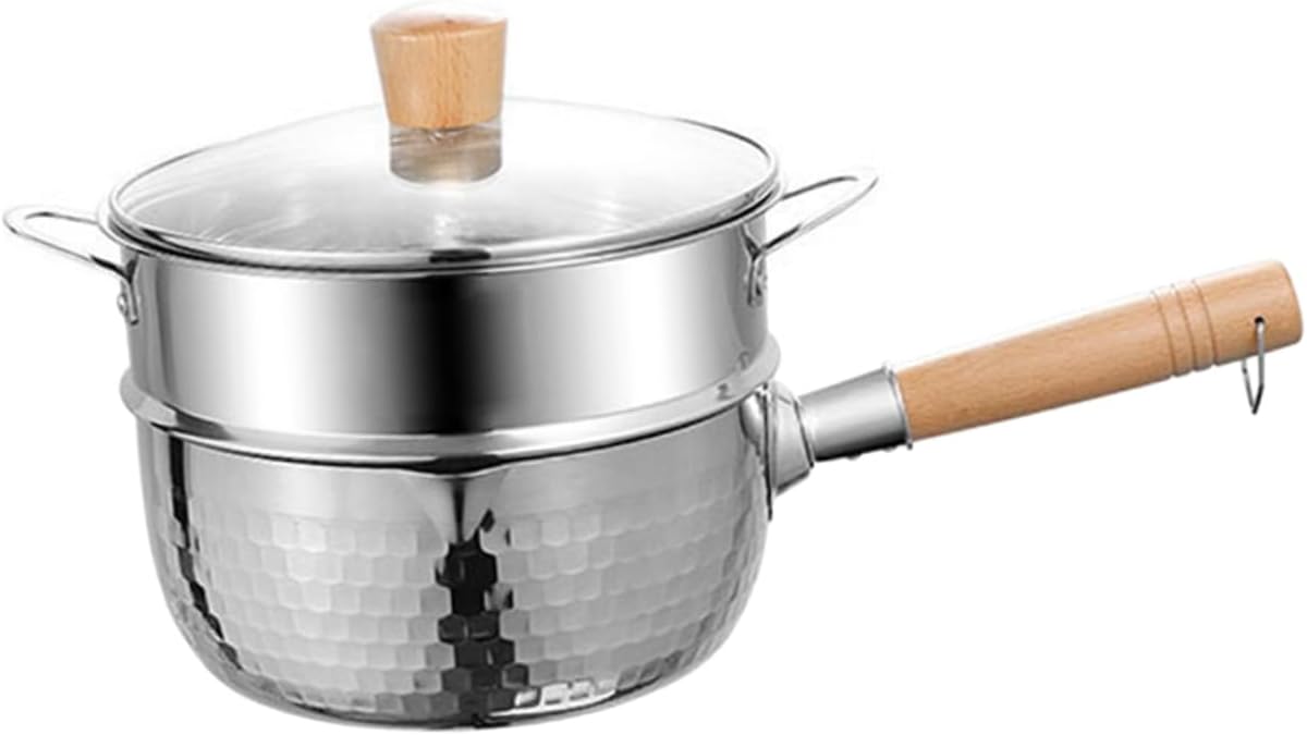 Multifunctional Cooking Pot Kitchen Soup Pot Non-stick Food Milk Deep for Cooking