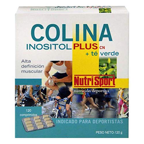 NutriSport Colina Inositol Plus y Té Verde - 120 Tabletas